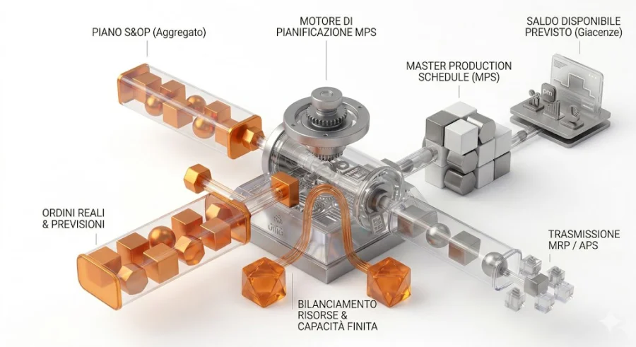 K-Plan MPS — pianificazione della produzione