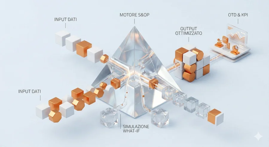 K-Plan S&OP — pianificazione integrata vendite e produzione